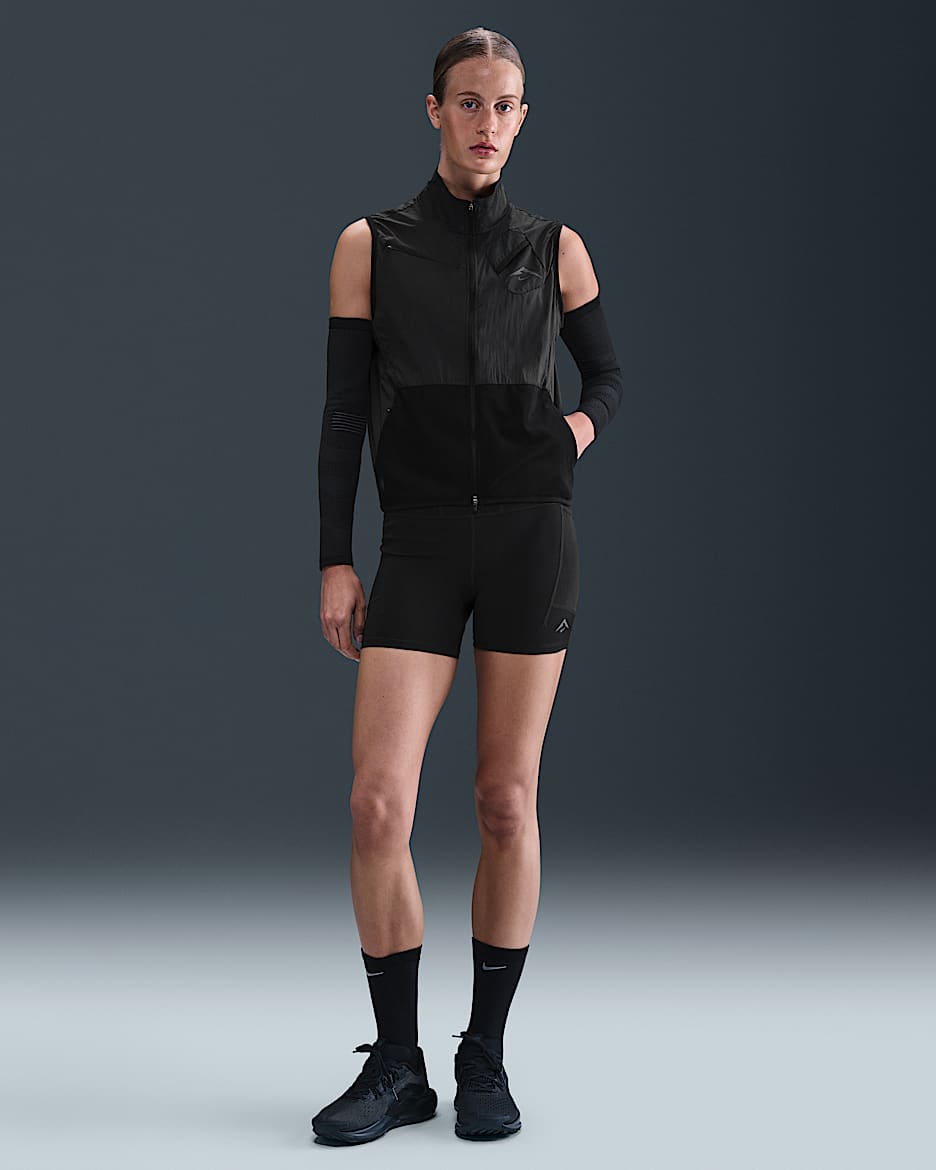 【Nike】★パンツ★ Women's Dri-FIT Tight Running Shorts Nike Trail Women's Dri-FIT High-Waisted 4
